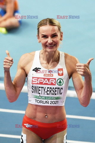 Justyna Święty-Ersetic srebrną medalistką na 400 metrów podczas HME