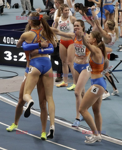 Brązowy medal Polek w sztafecie 4x400m