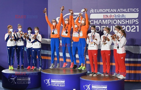 Brązowy medal Polek w sztafecie 4x400m