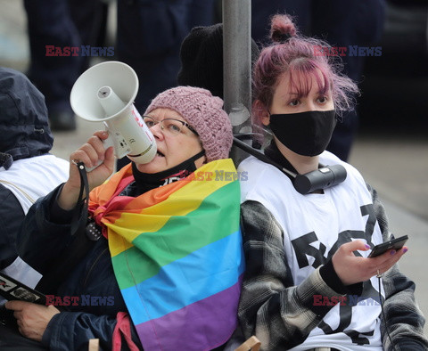 Protesty przeciwko ustawie "Tak dla rodziny, nie dla gender"