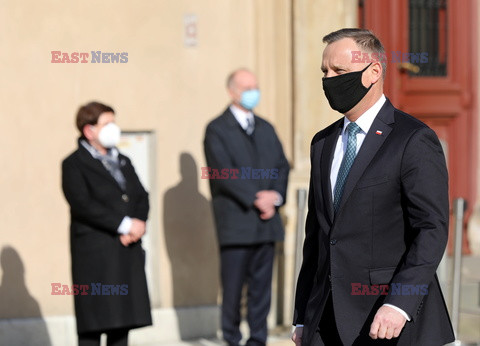 Prezydent Andrzej Duda na Wawelu