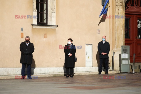 Prezydent Andrzej Duda na Wawelu