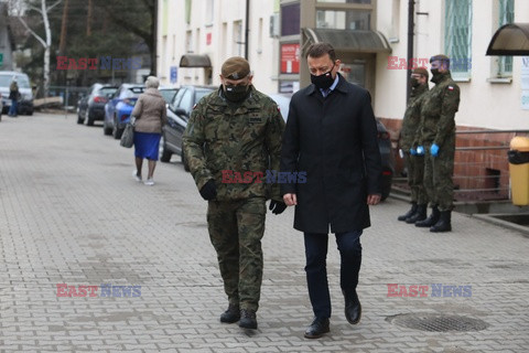 Mariusz Błaszczak o zaangażowaniu wojska w program szczepień