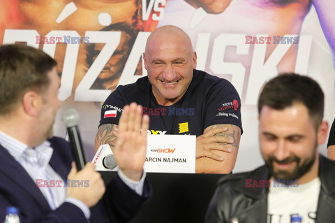 Konferencja prasowa przed Knockout Boxing Night 15