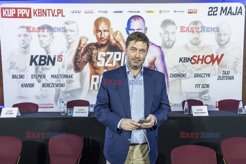 Konferencja prasowa przed Knockout Boxing Night 15