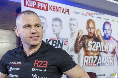 Konferencja prasowa przed Knockout Boxing Night 15