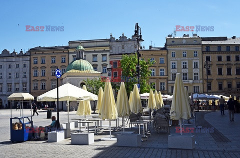 Ogródki kawiarniane szykują się do otwarcia