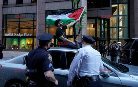 Manifestacje poparcia dla Palestyny