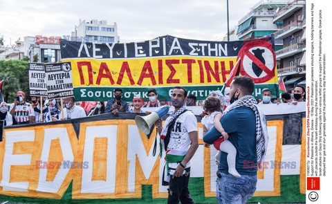 Manifestacje poparcia dla Palestyny