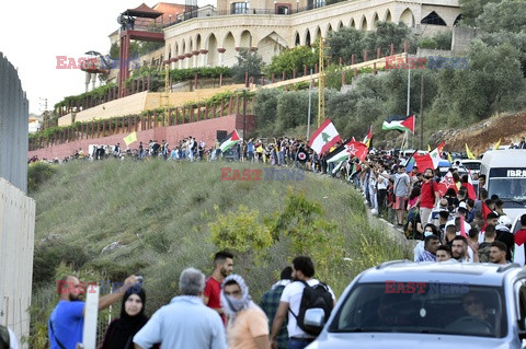 Manifestacje poparcia dla Palestyny