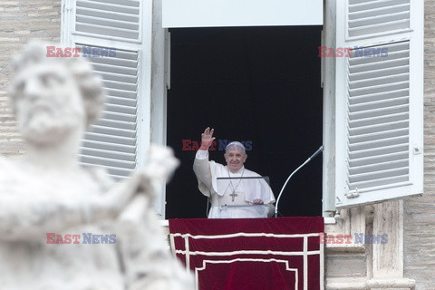 Papież Franciszek odprawiał cotygodniową mszę