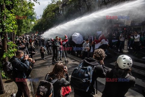 Manifestacje poparcia dla Palestyny