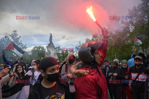 Manifestacje poparcia dla Palestyny