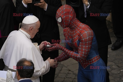 Papież Franciszek spotkał się ze Spider-Manem