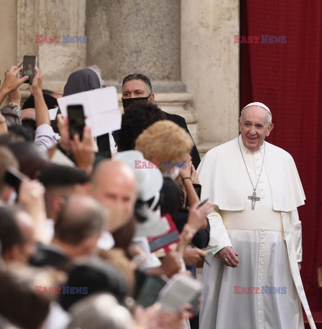 Audiencja generalna papieża Franciszka