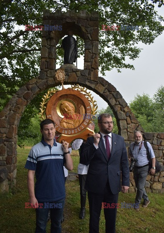 Minister Grzegorz Puda w Strachocinie