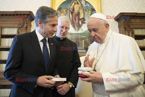 Papież Franciszek spotkał się z Antonym Blinkenem