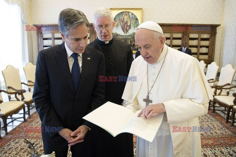 Papież Franciszek spotkał się z Antonym Blinkenem