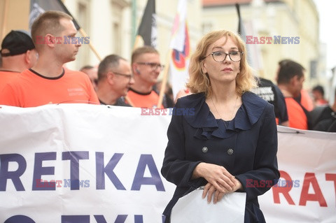 Protest ratowników medycznych