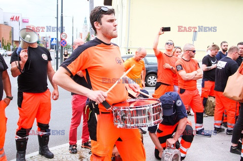 Protest ratowników medycznych