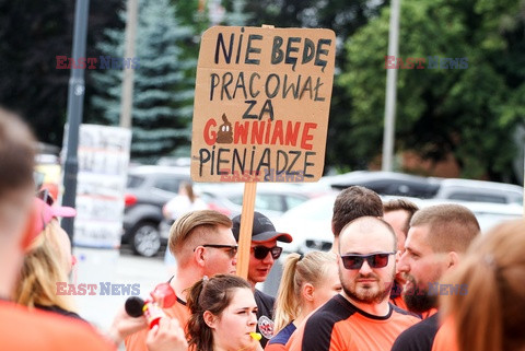 Protest ratowników medycznych