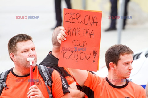 Protest ratowników medycznych