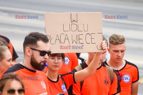 Protest ratowników medycznych