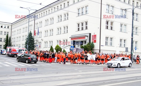 Protest ratowników medycznych