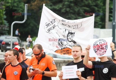 Protest ratowników medycznych