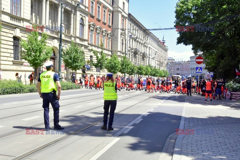 Protest ratowników medycznych