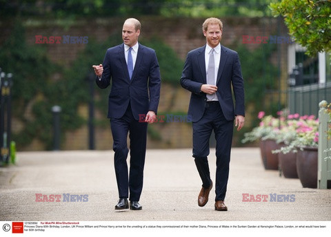 Harry i William odsłonili pomnik Diany