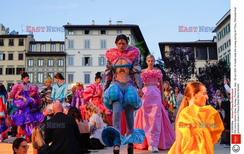 Pokaz Pitti Uomo - lato 2022