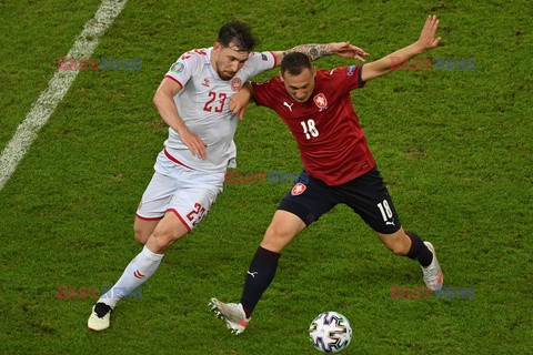 Euro 2020: ćwierćfinał Czechy - Dania