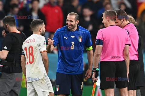 Euro 2020: półfinał Włochy - Hiszpania