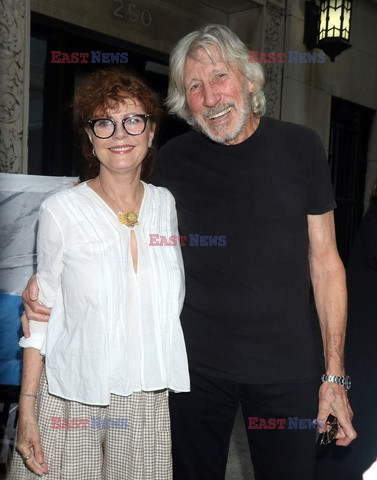 Susan Sarandon i Roger Waters protestuja przeciw zatrzymaniu Stevena Donzigera