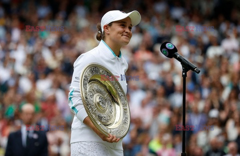 Finał Wimbledonu: Barty - Pliskova