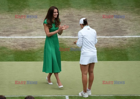 Finał Wimbledonu: Barty - Pliskova