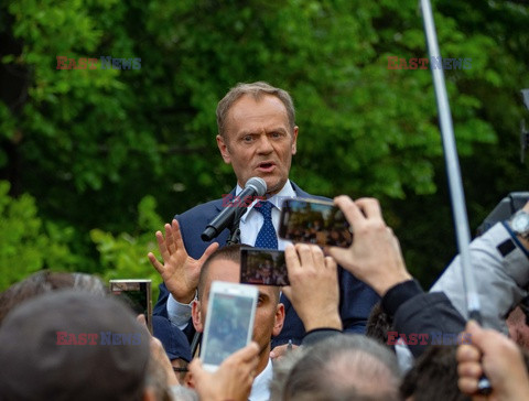 Donald Tusk na Uniwersytecie Warszawskim