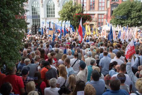 Akcja Kierunek przyszłość z Donaldem Tuskiem w Gdańsku