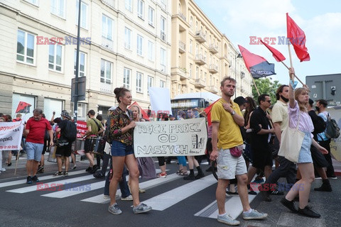 Protest organizacji lokatorskich w sprawie KPA