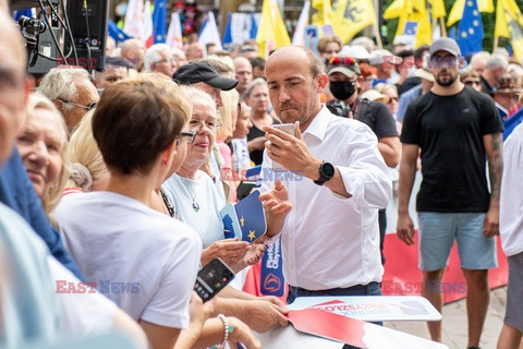 Akcja Kierunek przyszłość z Donaldem Tuskiem w Gdańsku