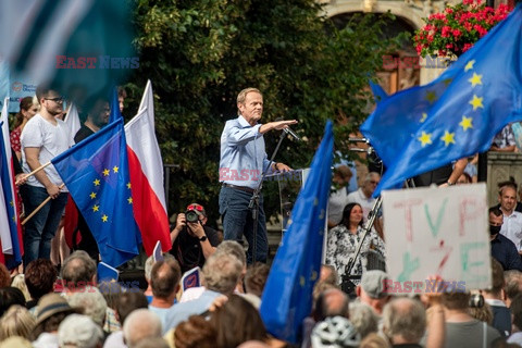 Akcja Kierunek przyszłość z Donaldem Tuskiem w Gdańsku