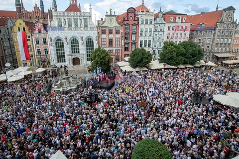 Akcja Kierunek przyszłość z Donaldem Tuskiem w Gdańsku