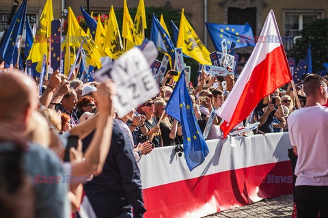 Akcja Kierunek przyszłość z Donaldem Tuskiem w Gdańsku