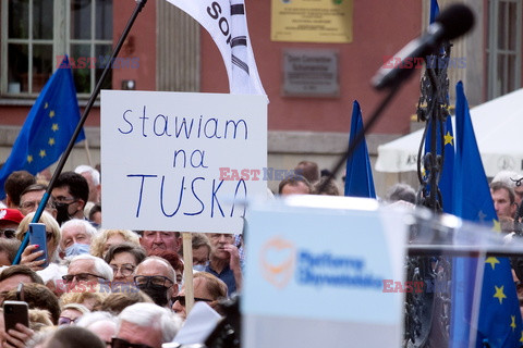 Akcja Kierunek przyszłość z Donaldem Tuskiem w Gdańsku