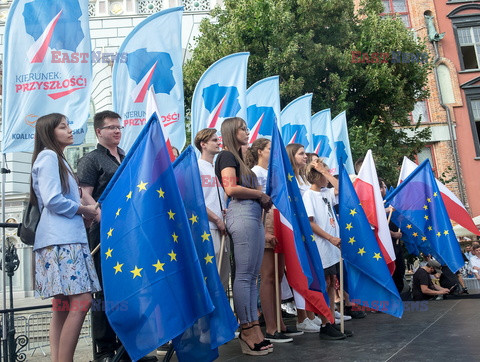 Akcja Kierunek przyszłość z Donaldem Tuskiem w Gdańsku