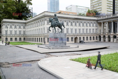 Pałac Saski w warszawskim Parku Miniatur