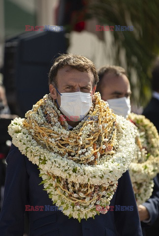 Prezydent Macron w Polinezji Francuskiej