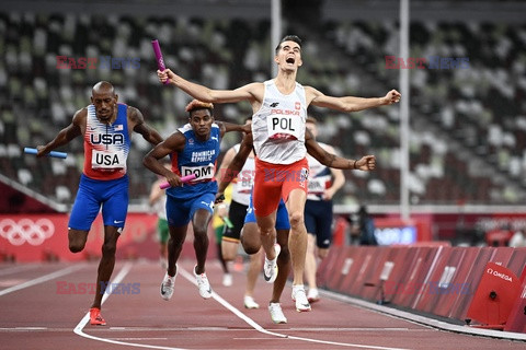 Tokio 2020 - złoty medal w sztafecie mieszanej 4x400