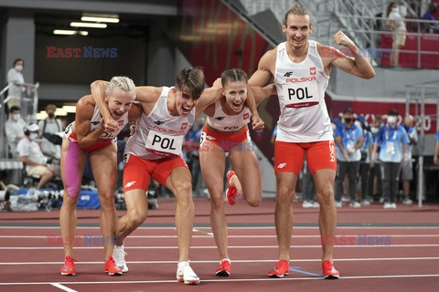 Tokio 2020 - złoty medal w sztafecie mieszanej 4x400